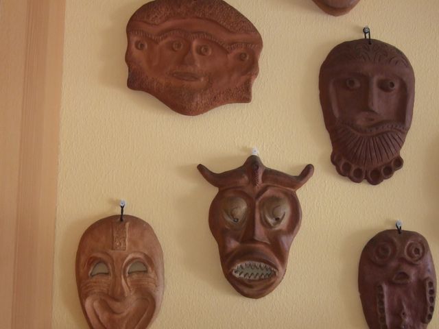 Maschere della collezione Artesania de Buño