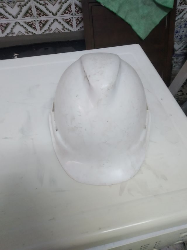 Casco blanco