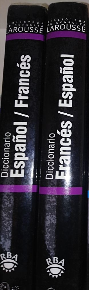 Diccionarios inglés/francés/español y ortografía