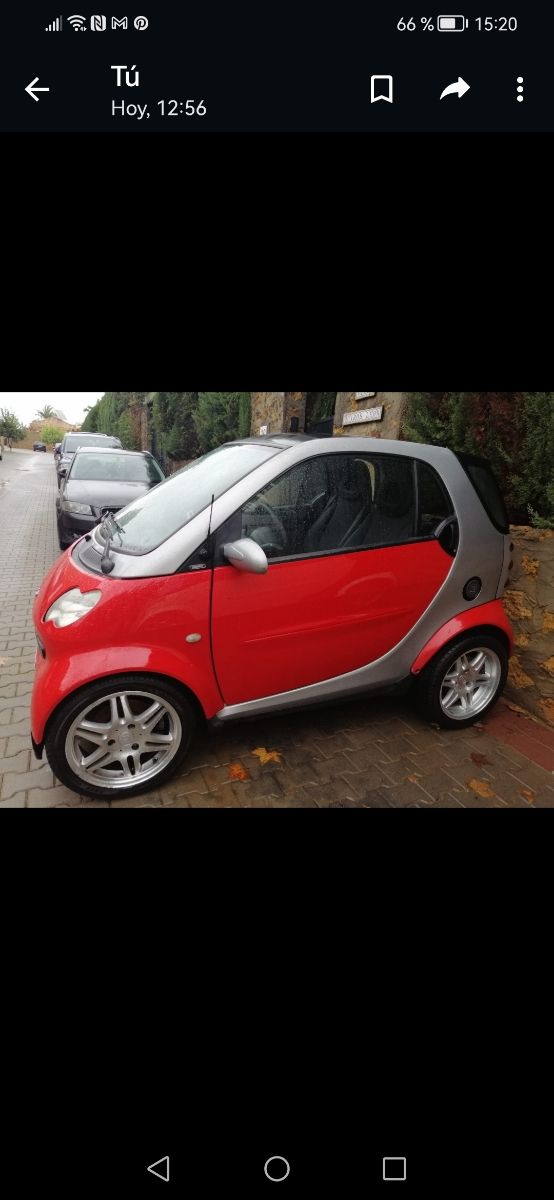 techo de cristal para smart 450