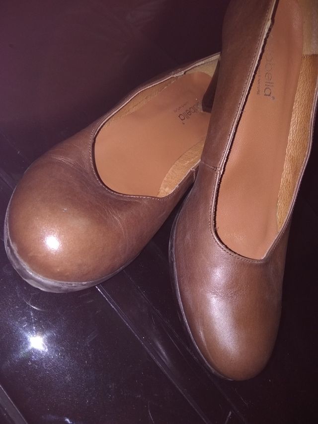 Zapatos piel N. 39