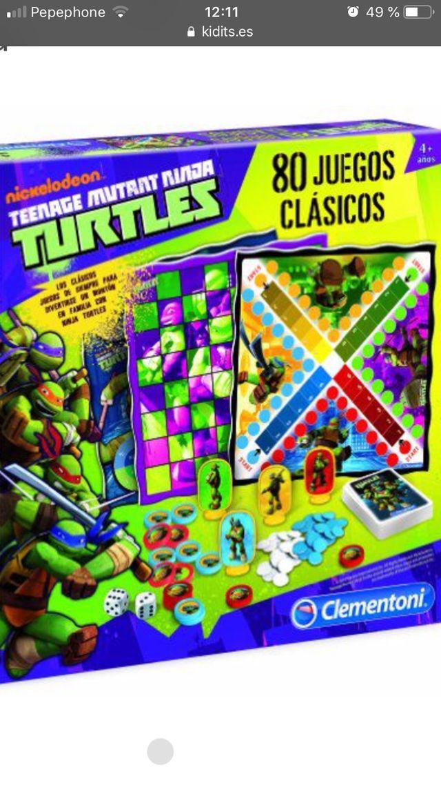 Clementina 80 juegos clásicos de mesa.