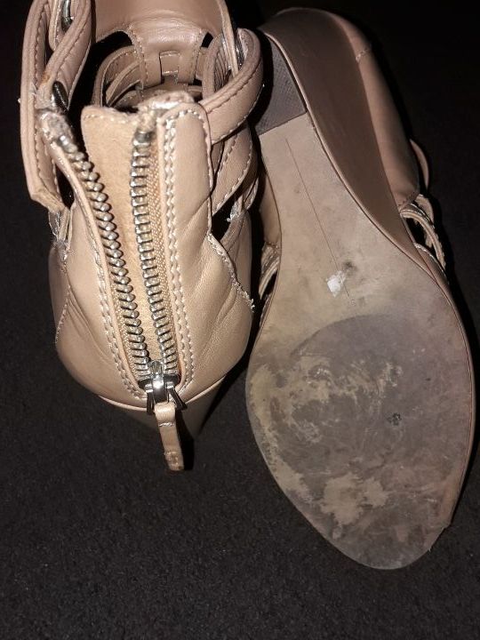 Cuñas color camel num. 37