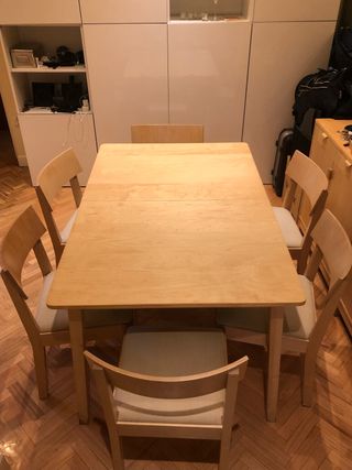 Mesa comedor Ikea de segunda mano en Madrid en WALLAPOP Mesa comedor Ikea de segunda mano en Madrid en WALLAPOP