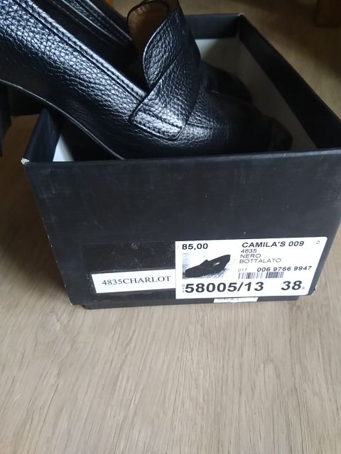 ZAPATO PIEL SEÑORA n38