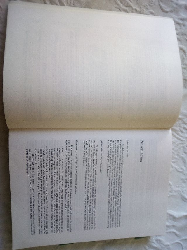 LIBRO DE CONTABILIDADGENERAL DE OMEÑACA.COMO NUEVO