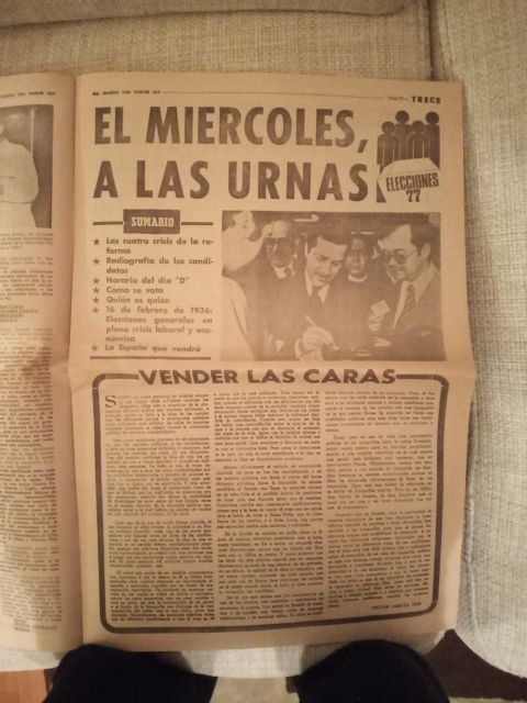 la Gaceta del norte. Primeras elecciones 1977