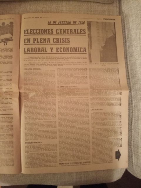 la Gaceta del norte. Primeras elecciones 1977
