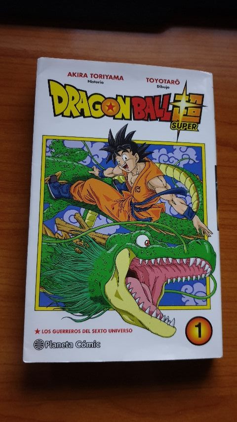 Manga Dragon Ball Súper 1° Edición