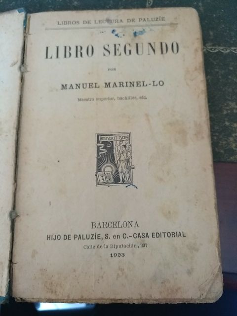 libro antiguo (libro segundo - lectura)