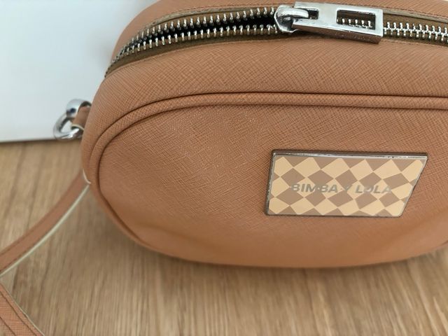 Bimba y Lola bolso camel piel