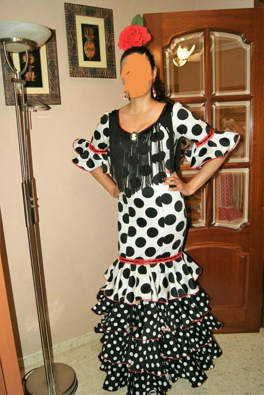 Traje de flamenca