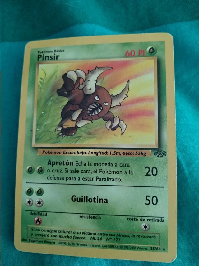 Cartas pokemon buen estado