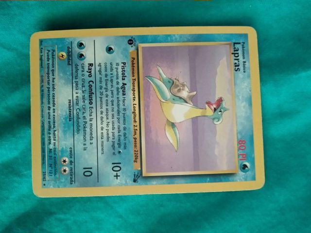 Cartas pokemon buen estado