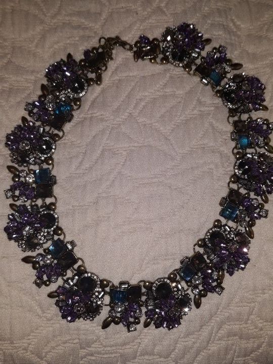COLLAR DE PEDRERÍA ZARA NUEVO Ganga