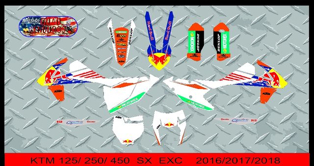 adhesivos, vinilos,pegatinas ktm