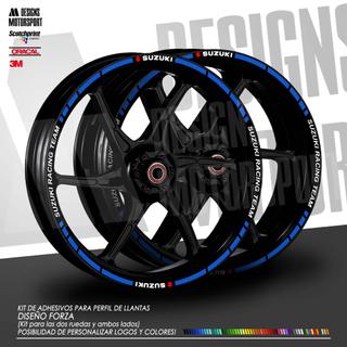 Vinilos para llantas SUZUKI diseño FORZA