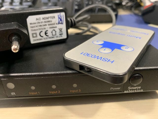 Ladron HDMI duplicador de entrada