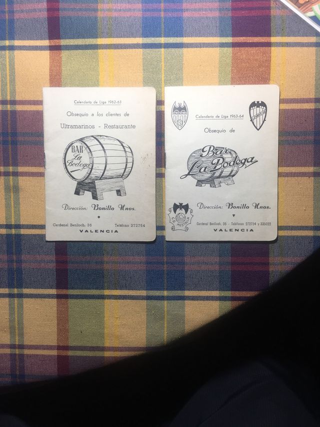 Calendarios de la liga