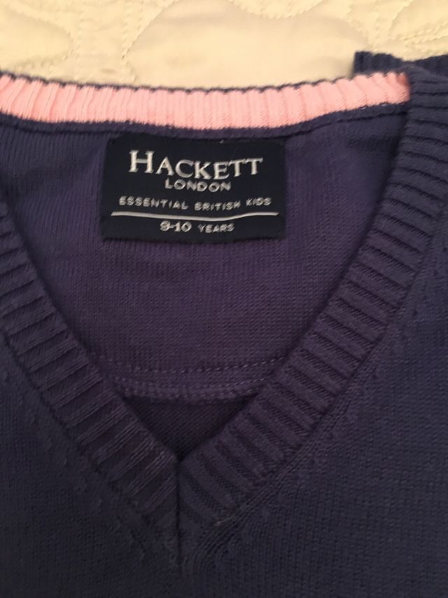 Jersey azul de Hackett