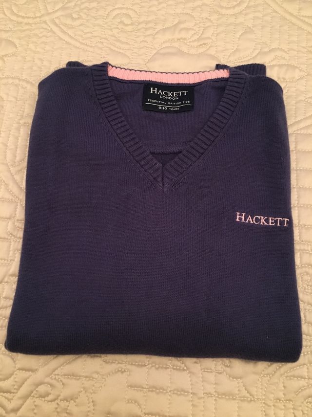 Jersey azul de Hackett