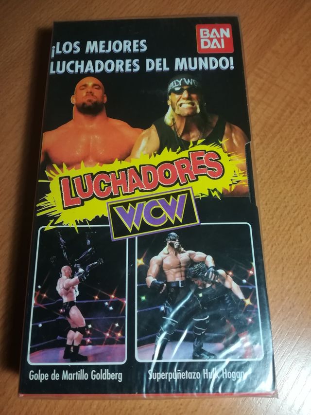 Cinta VHS de Luchadores WCW de Bandai