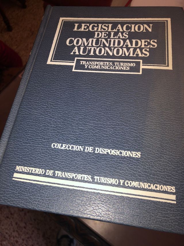 Legislación de las comunidades autónomas (1988)