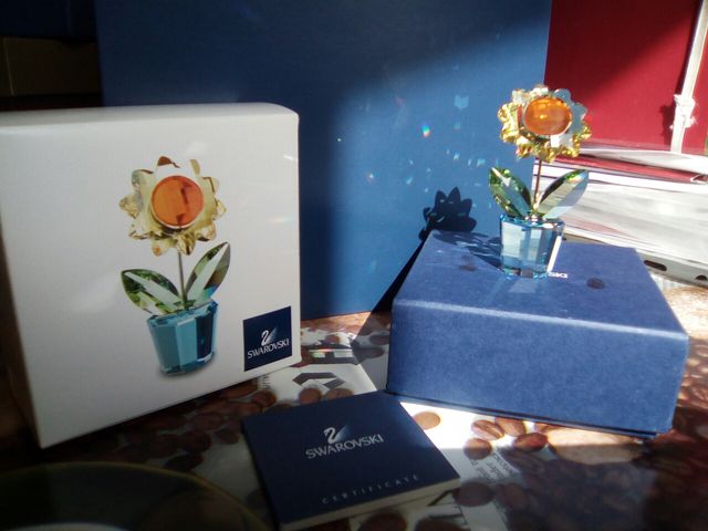 Girasol en maceta Swarovski