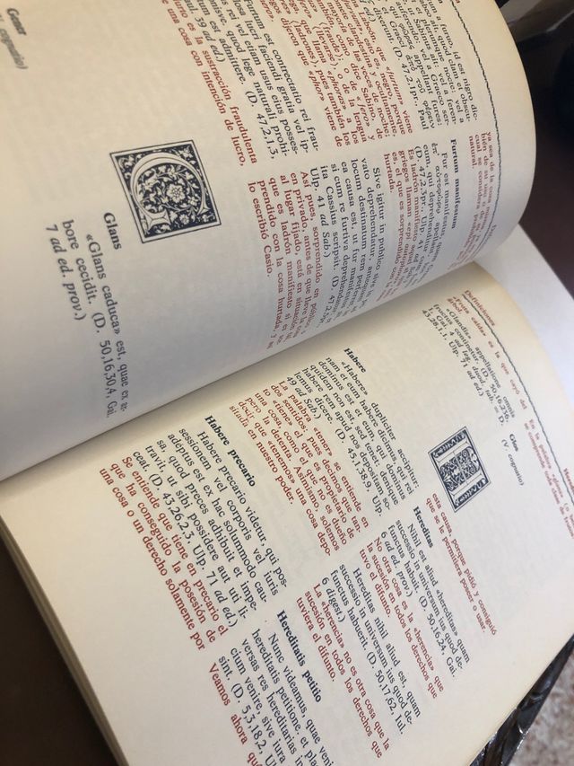 Definiciones, Reglas y Maximas jurídicas romanas