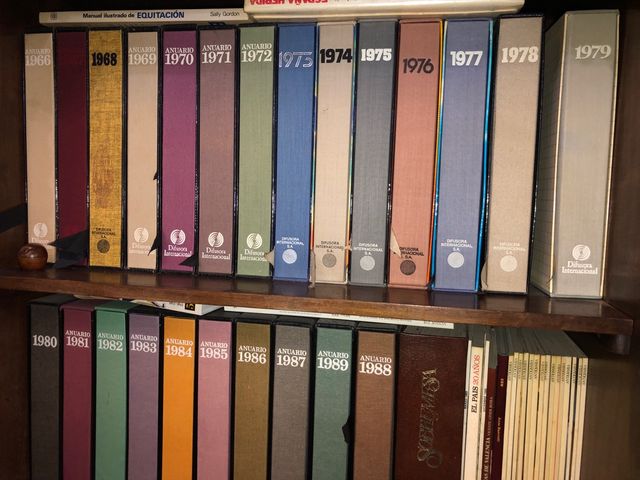 Anuarios de ESPAÑA del 1966 al 1989