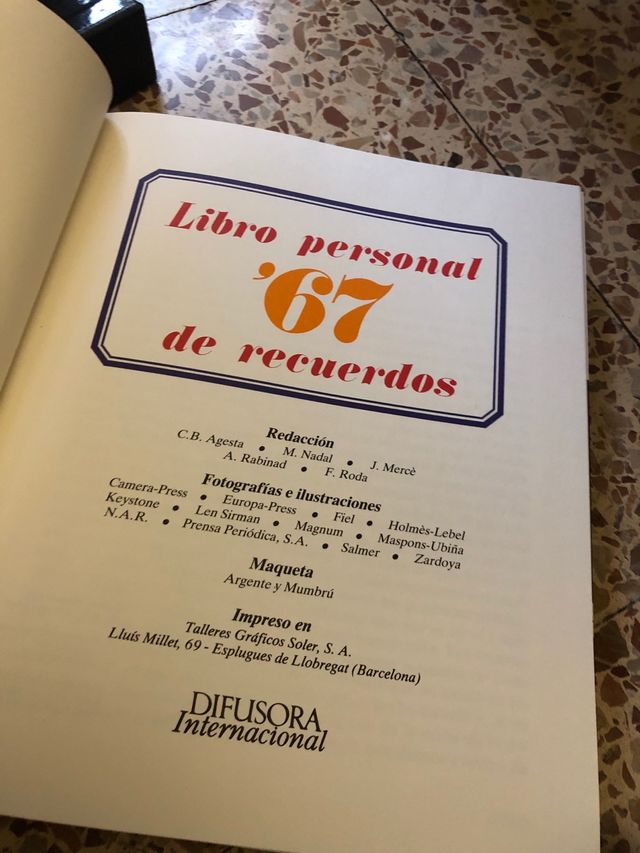 Anuarios de ESPAÑA del 1966 al 1989