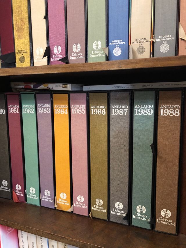 Anuarios de ESPAÑA del 1966 al 1989