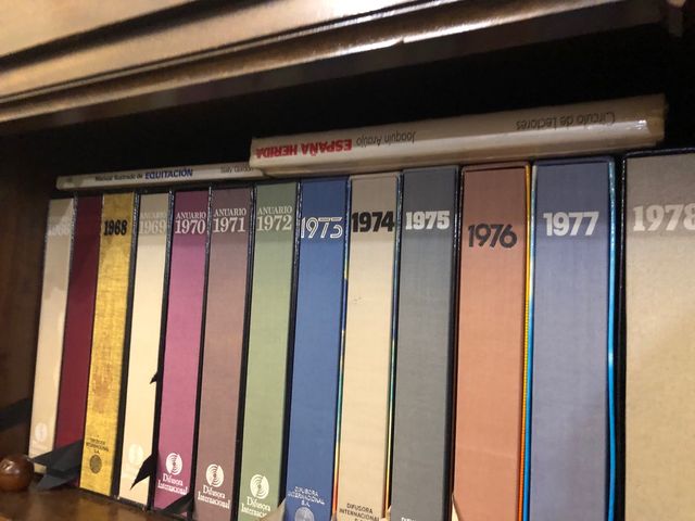 Anuarios de ESPAÑA del 1966 al 1989
