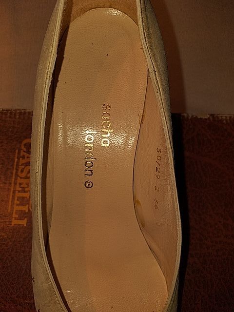 Zapatos de salon de Piel vuelta