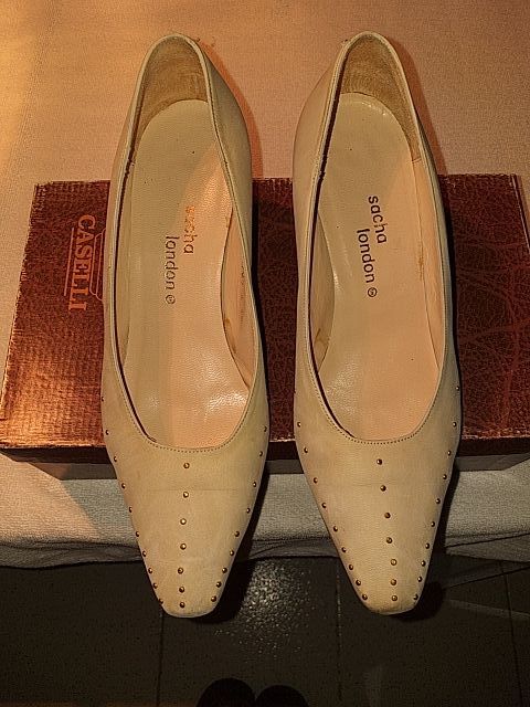 Zapatos de salon de Piel vuelta