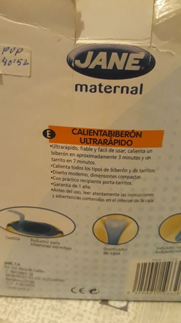 calienta biberones