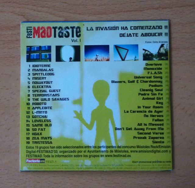 CD Promo FestimadTaste Vol. 1