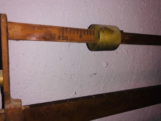 Báscula peso 2000 kg