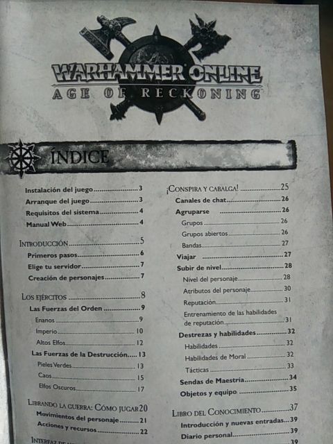 WARHAMMER ONLINE Warhammer