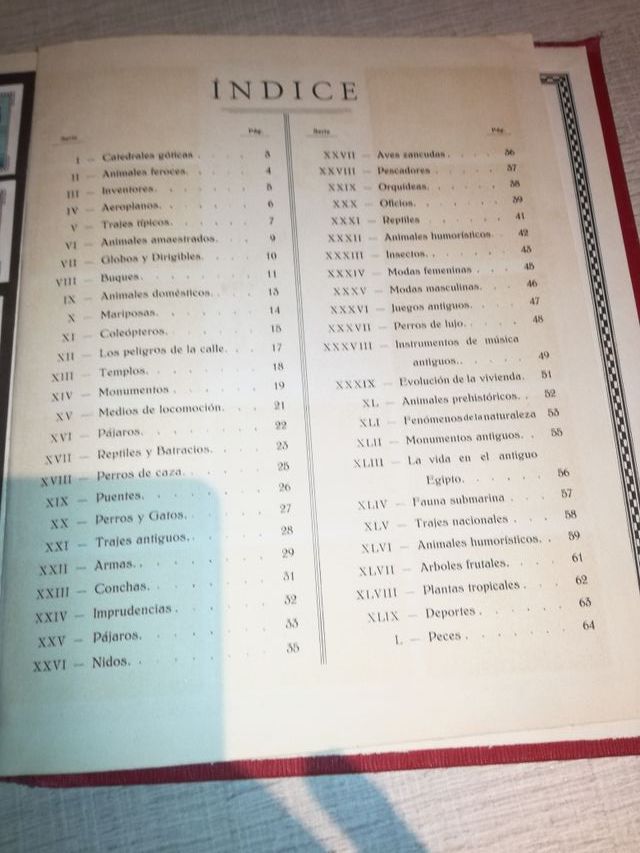 Álbum cromos NESTLE.