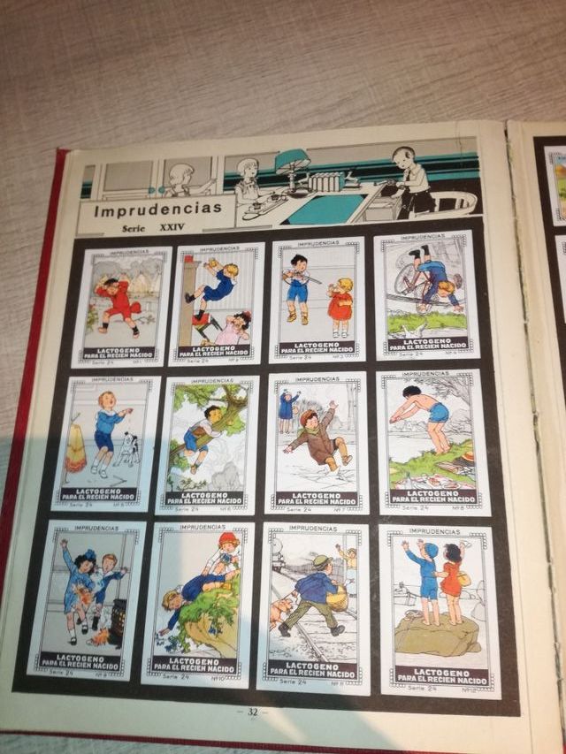 Álbum cromos NESTLE.