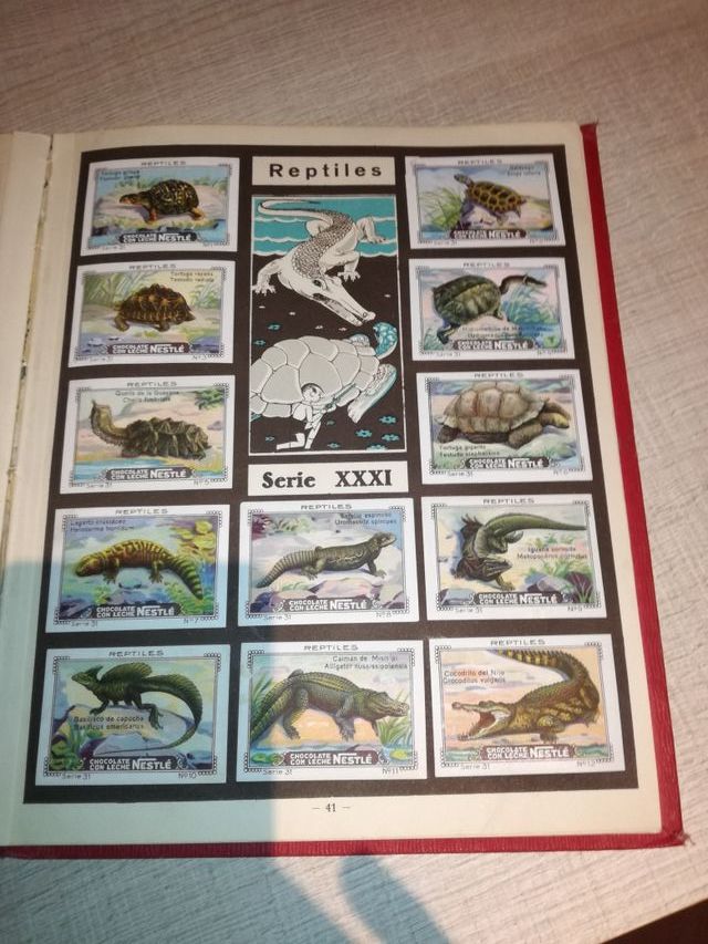 Álbum cromos NESTLE.