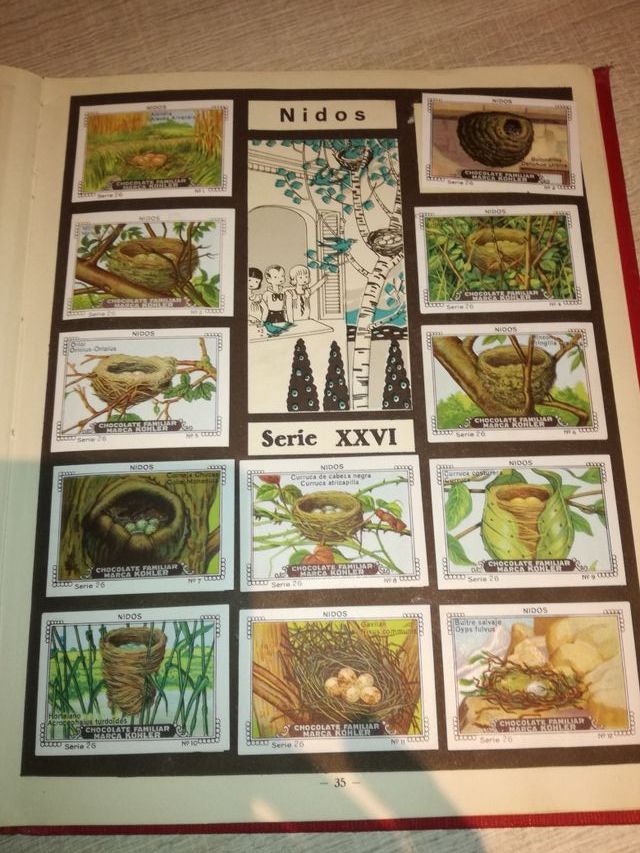 Álbum cromos NESTLE.