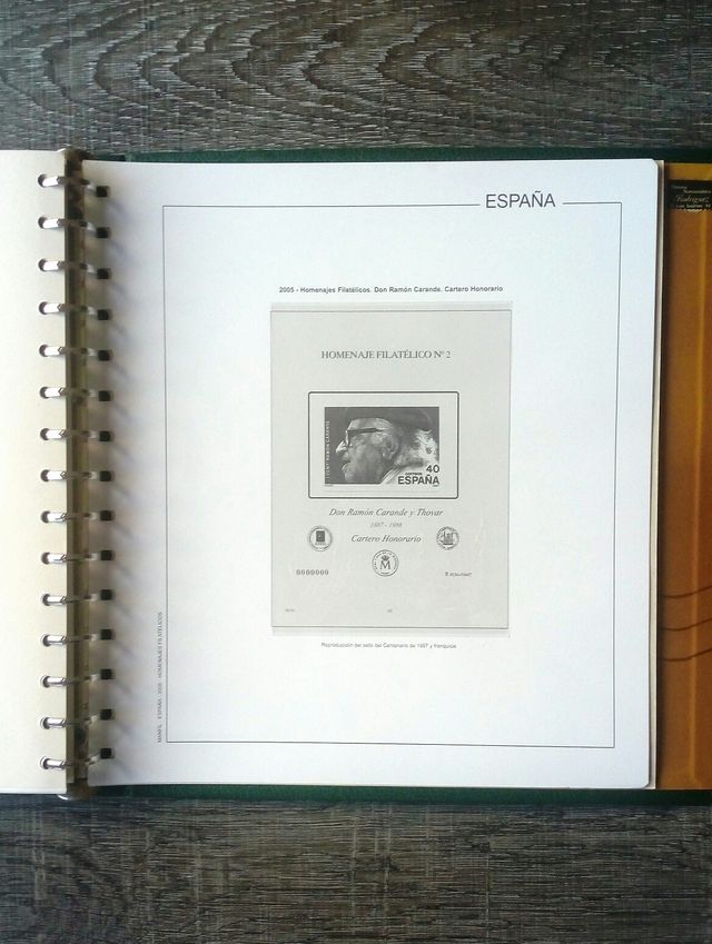 FOGLI FRANCOBOLLI 1978-2007 SPAGNA