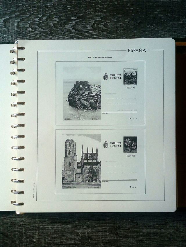 FOGLI FRANCOBOLLI 1978-2007 SPAGNA