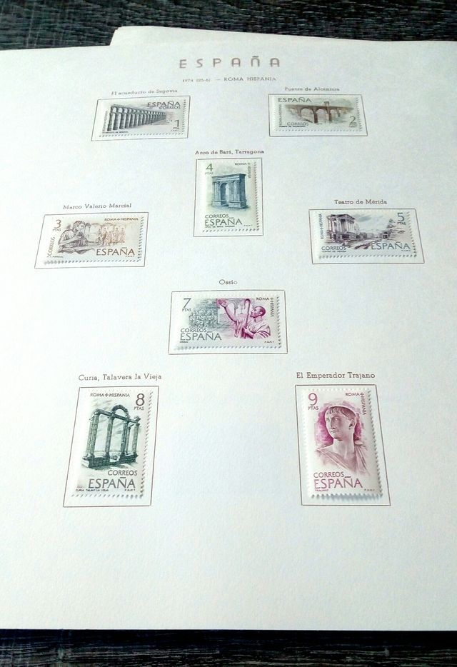 FOGLI FRANCOBOLLI 1978-2007 SPAGNA