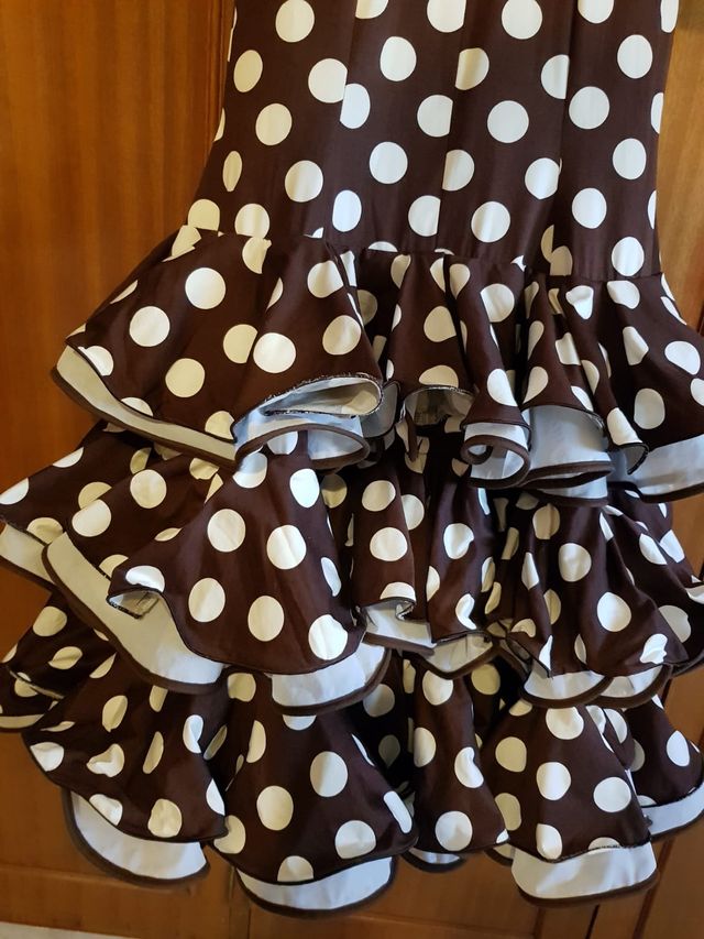 Traje de flamenca seminuevo