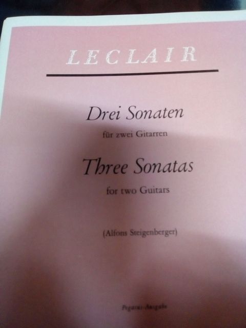 tres sonatas