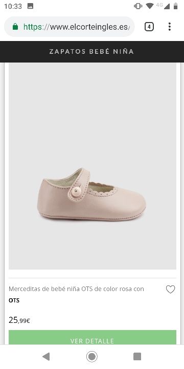 zapatos bebé nuevos