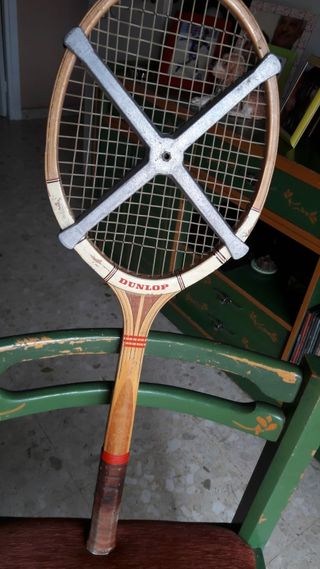 Raquette De Tennis Antique Donnay Athlete - Occasion, Fabriquée En France